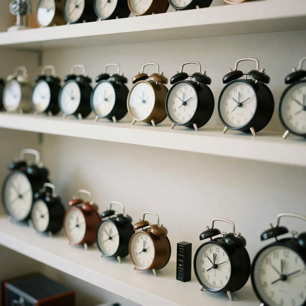 Esittelykuva eri kelloista